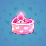 Love Candle #7629 Love Candle #7629
