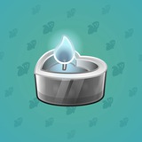 Love Candle #7635
