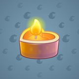 Love Candle #7787 Love Candle #7787