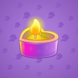 Love Candle #7844