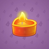 Love Candle #7856