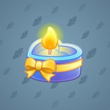 Love Candle #7907
