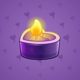 Love Candle #7920