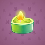 Love Candle #8038