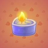 Love Candle #8086 Love Candle #8086