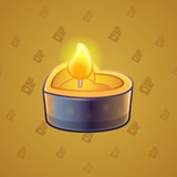 Love Candle #8087