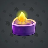 Love Candle #8108