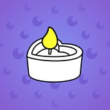 Love Candle #8195