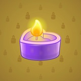 Love Candle #8327