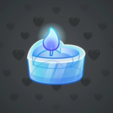 Love Candle #8372
