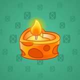 Love Candle #8420