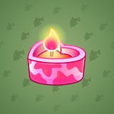 Love Candle #8430