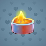 Love Candle #849 Love Candle #849