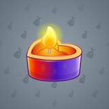 Love Candle #8491 Love Candle #8491