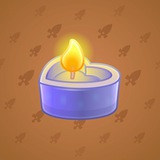 Love Candle #8605