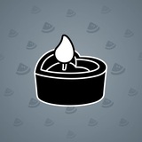 Love Candle #864