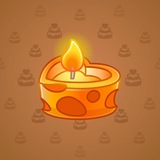 Love Candle #866