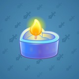 Love Candle #8681