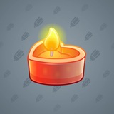 Love Candle #8788 Love Candle #8788