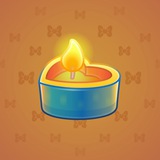 Love Candle #891