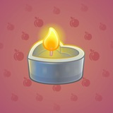 Love Candle #9069