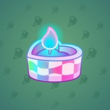 Love Candle #9098