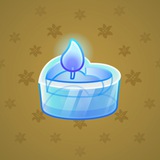 Love Candle #9123