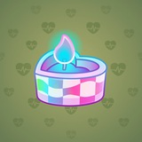 Love Candle #9128