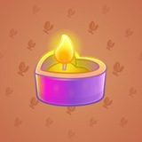 Love Candle #9216