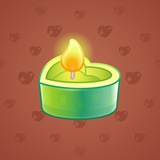 Love Candle #9256