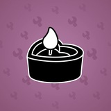 Love Candle #9277