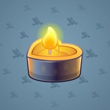 Love Candle #9339
