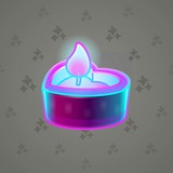 Love Candle #9377