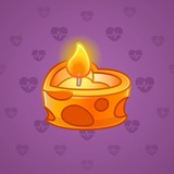 Love Candle #9430