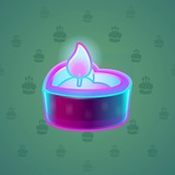 Love Candle #9474