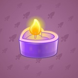Love Candle #9494