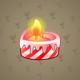 Love Candle #9519