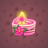 Love Candle #9715