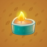 Love Candle #9757