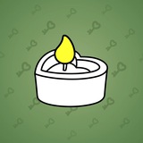 Love Candle #9847 Love Candle #9847