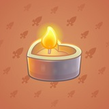 Love Candle #9869