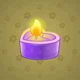 Love Candle #9870