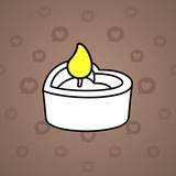 Love Candle #9913 Love Candle #9913