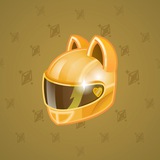 Neko Helmet #1215