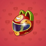 Neko Helmet #1803 Neko Helmet #1803