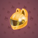 Neko Helmet #2967 Neko Helmet #2967