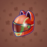 Neko Helmet #3628 Neko Helmet #3628