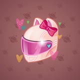 Neko Helmet #6374