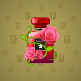 Perfume Bottle #1033 Perfume Bottle #1033