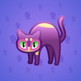 Scared Cat #10029 Scared Cat #10029